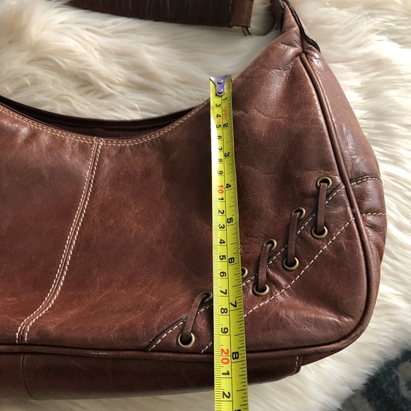 Wilson’s leather brown hobo style shoulder bag - Picture 8 of 8